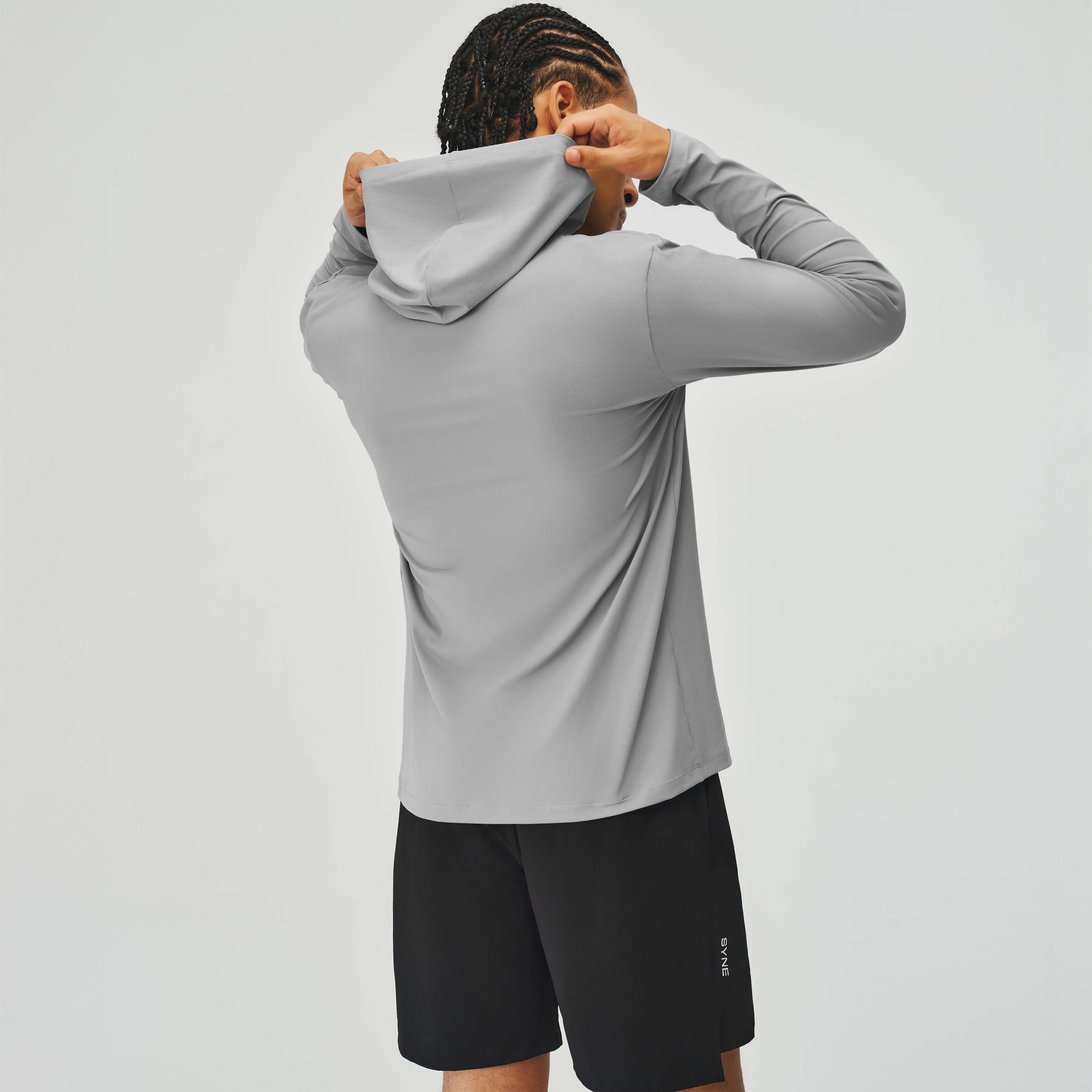 LONG-SLEEVE HOODIE TEE