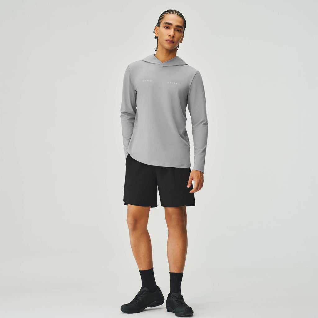 LONG-SLEEVE HOODIE TEE